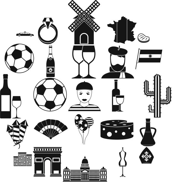 Spreel图标设置简单的风格图片下载