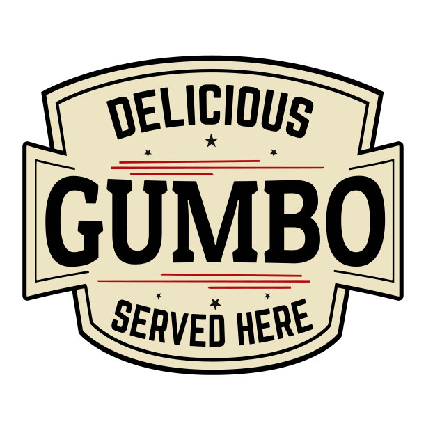 美味的秋葵汤标签或图标图片下载