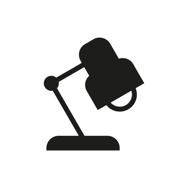 阅读灯图标上的白色背景图片下载