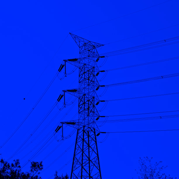 电力线路塔图片下载