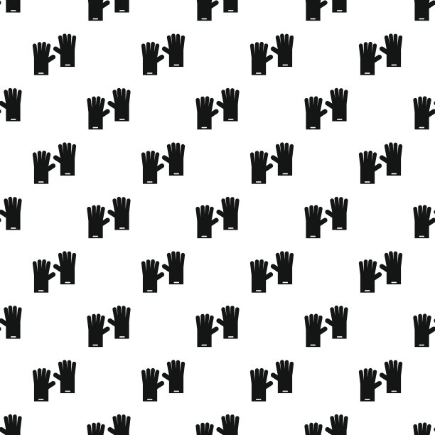 橡胶手套图案简约风格图片下载