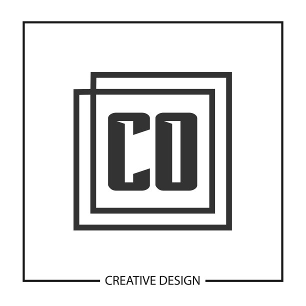 CO字母logo模板设计图片下载