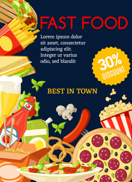快餐套餐特别优惠图片下载