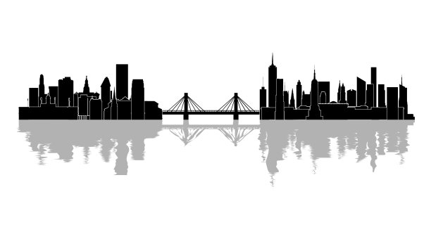 城市的轮廓图片下载