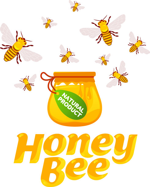 蜜蜂和蜂蜜图片下载