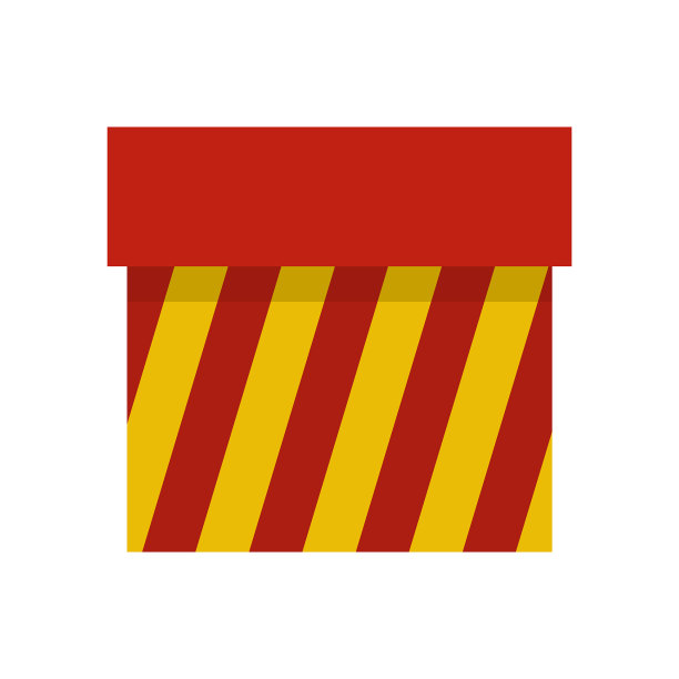 礼品盒平面隔离纸板箱图片下载