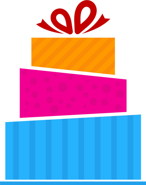 蛋糕礼品logo图标设计图片下载