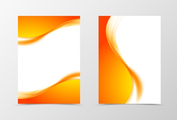 前和后波飞片模板设计图片下载