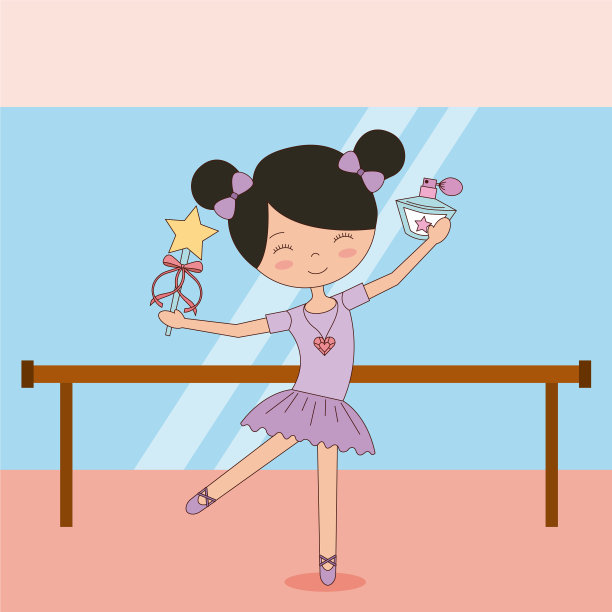 芭蕾舞学校或工作室的芭蕾舞女演员图片下载