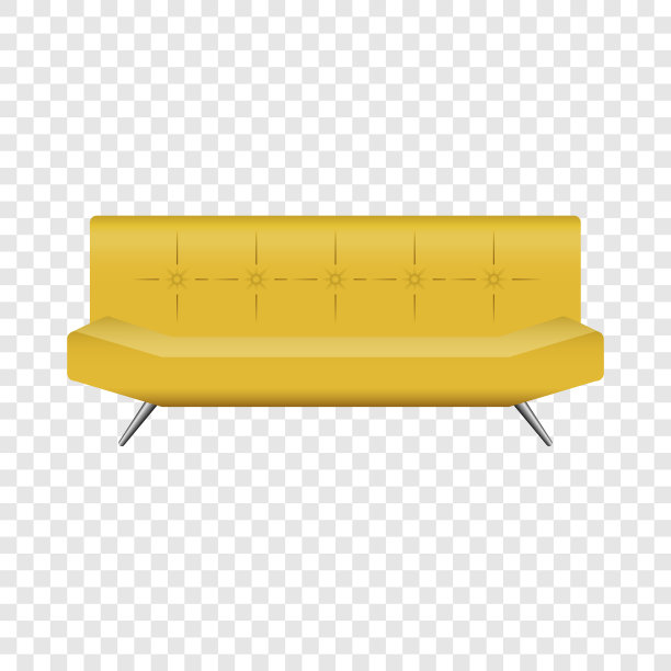 酒吧真皮沙发模型逼真的风格图片下载