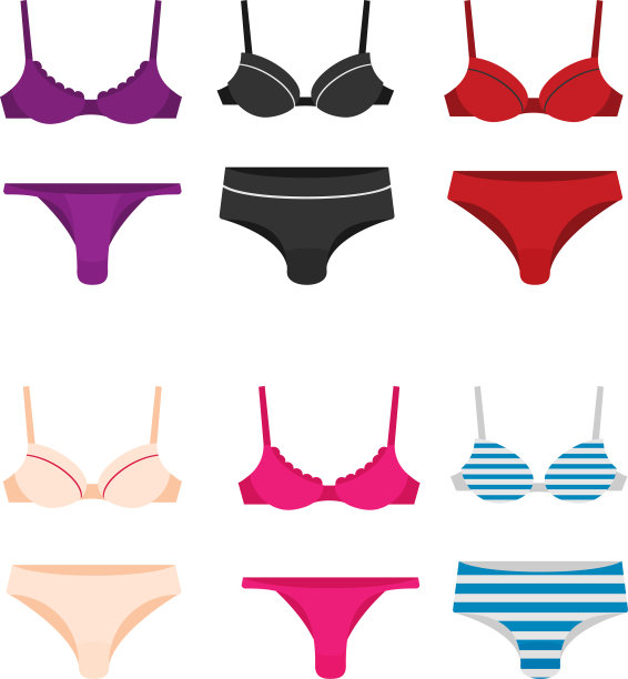 女性内衣平图片下载