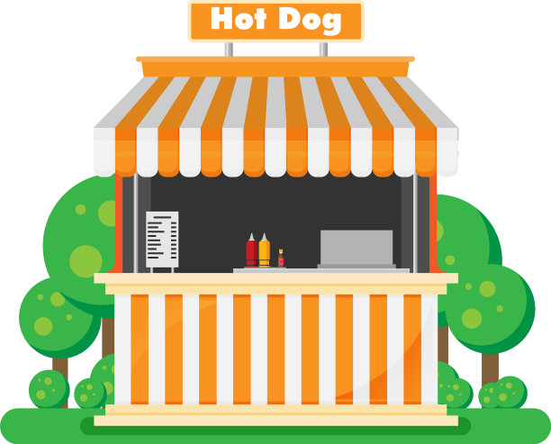 热狗店图片下载