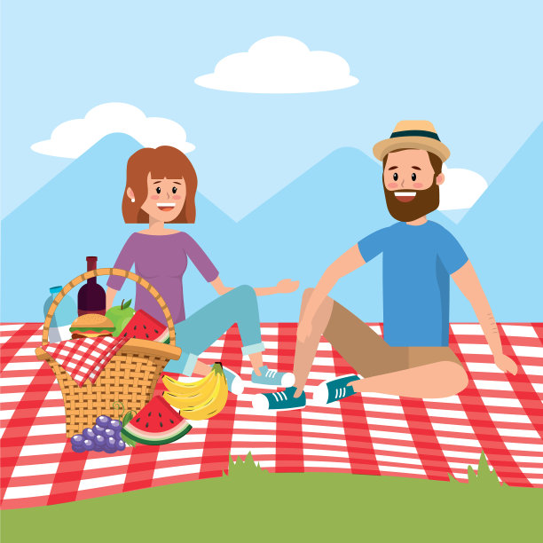 女人和女人一起去野餐娱乐图片下载