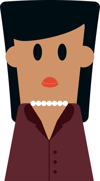 女人卡通偶像形象图片下载