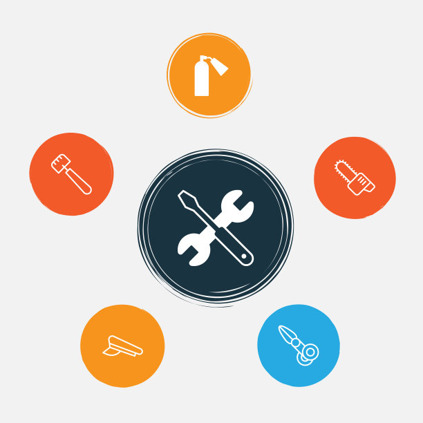 仪器图标集汽油切割器图片下载