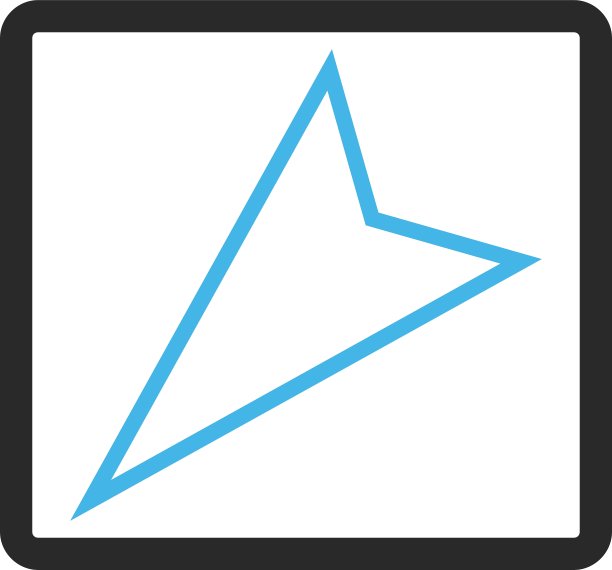 指针左下框图标图片下载