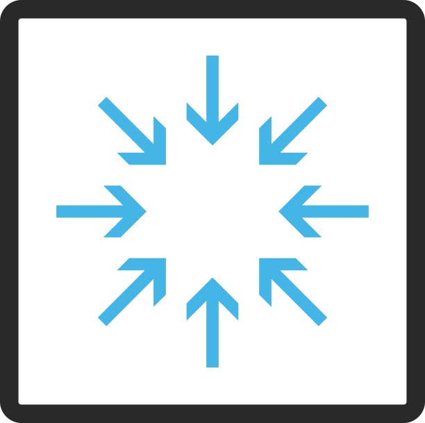 压力箭头框图标图片下载