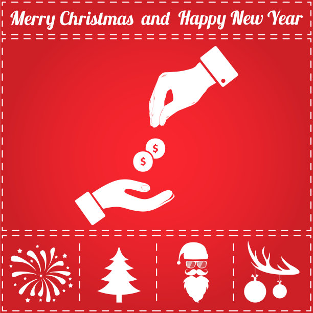 美元的手图标图片下载