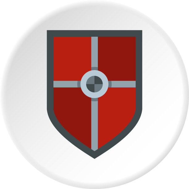 盾牌为战斗图标圆圈图片下载