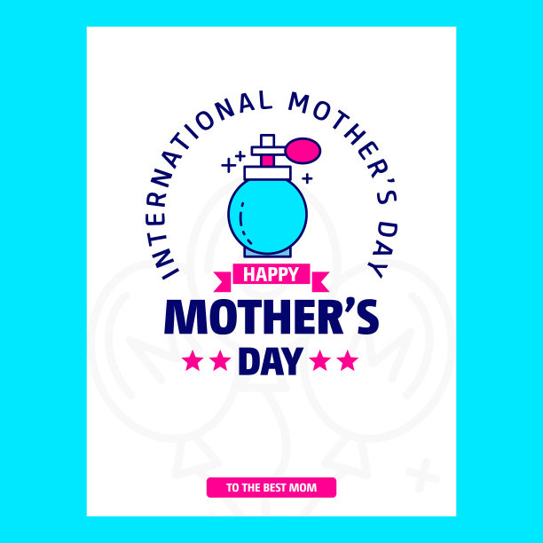 祝您母亲节快乐，贺卡独一无二图片下载