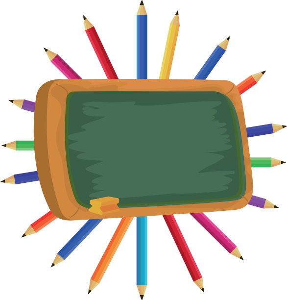 学校铅笔卡通图片下载