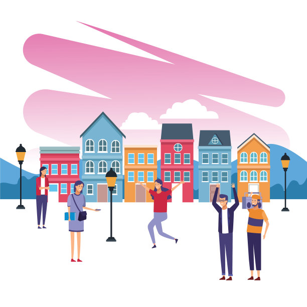 城市的学生图片下载