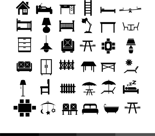 家具图标设计图片下载