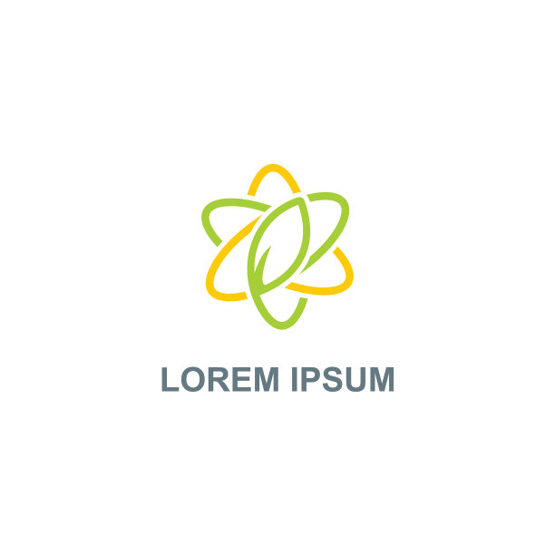 绿色叶子科技logo图片下载