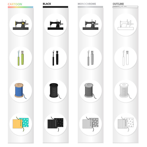 机器缝纫设备和其他网页图标图片下载