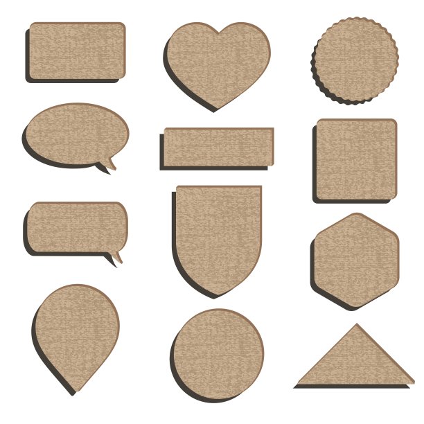 纸板标签图片下载