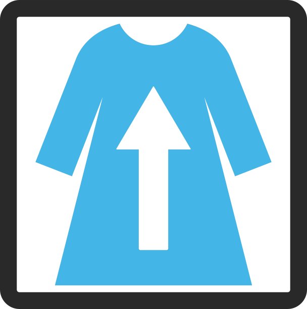 脱下女裙框图标图片下载