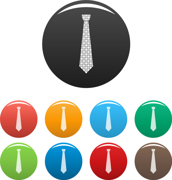 领结图标设置颜色图片下载