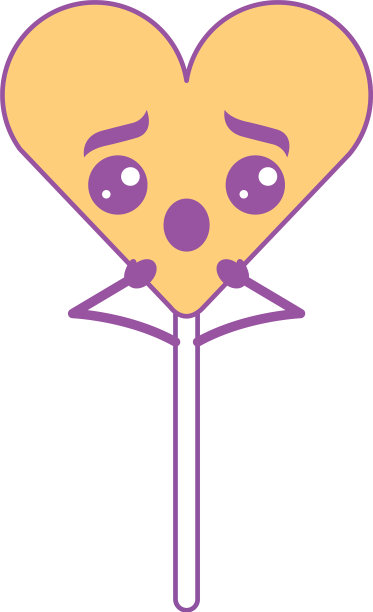 卡通心棒棒糖卡哇伊人物图片下载