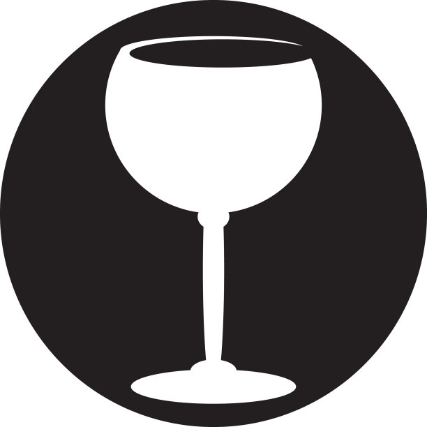 葡萄酒杯图标图片下载