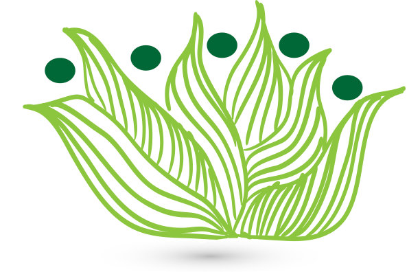 绿叶草人物形象图标图片下载