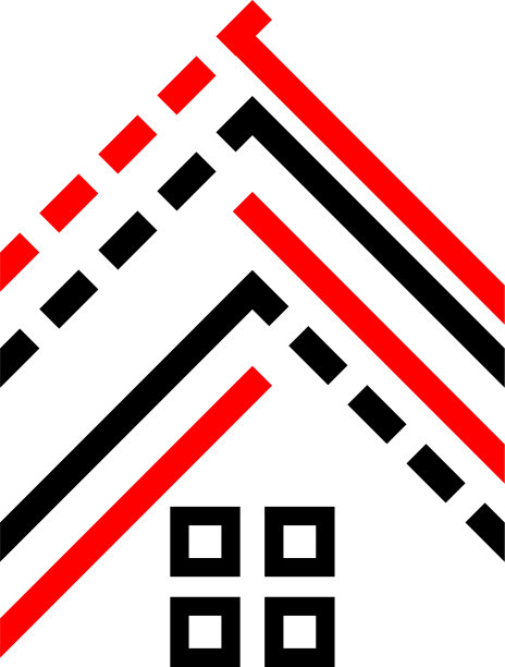 住宅屋顶标志图片下载