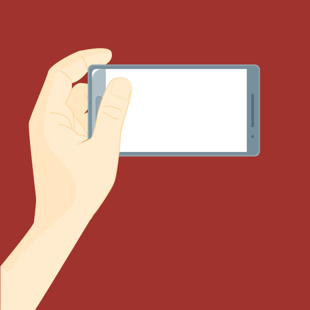 人类的手使用移动智能手机图片下载