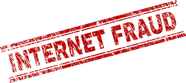 垃圾纹理互联网诈骗印章印章图片下载