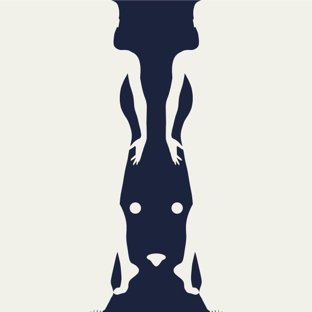 两个女人的剪影图片下载