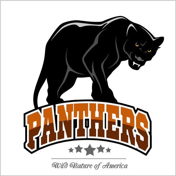 美洲黑豹队的吉祥物图片下载