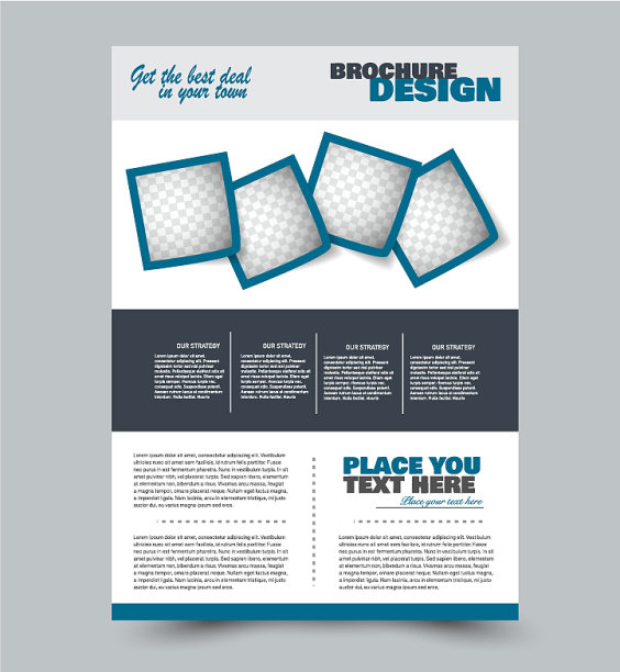 摘要传单设计背景宣传册图片下载