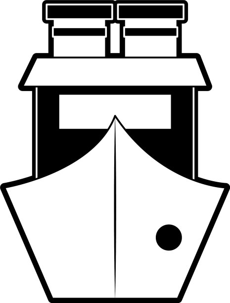 船前视图的象征图片下载