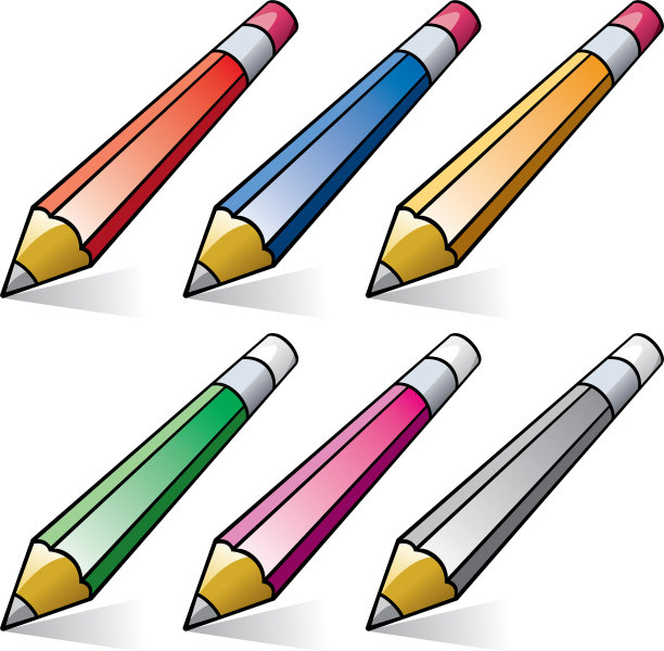 一套有风格的铅笔图片下载