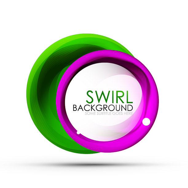 螺旋旋流线三维抽象图片下载