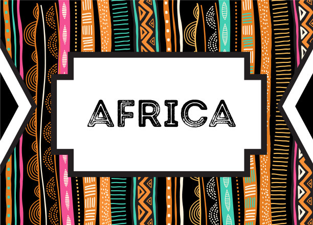 有非洲背景和部落传统的飞行员图片下载