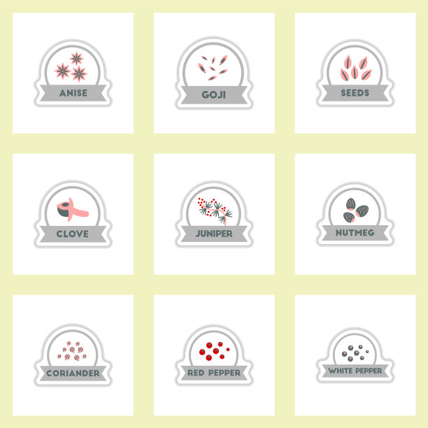 设计贴纸集合上的标签图标图片下载