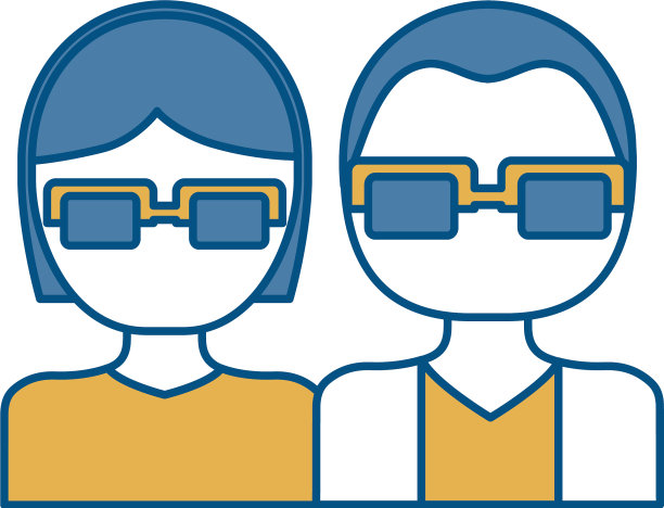 眼镜附件图标图片下载