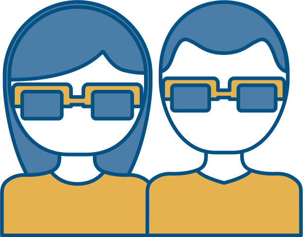 眼镜附件图标图片下载