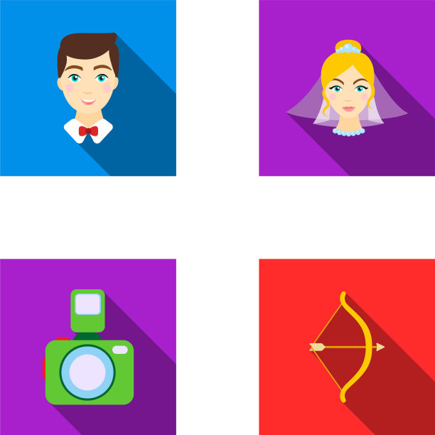 新郎新娘拍摄丘比特箭图片下载