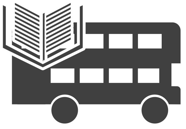 伦敦巴士与学习图标图片下载